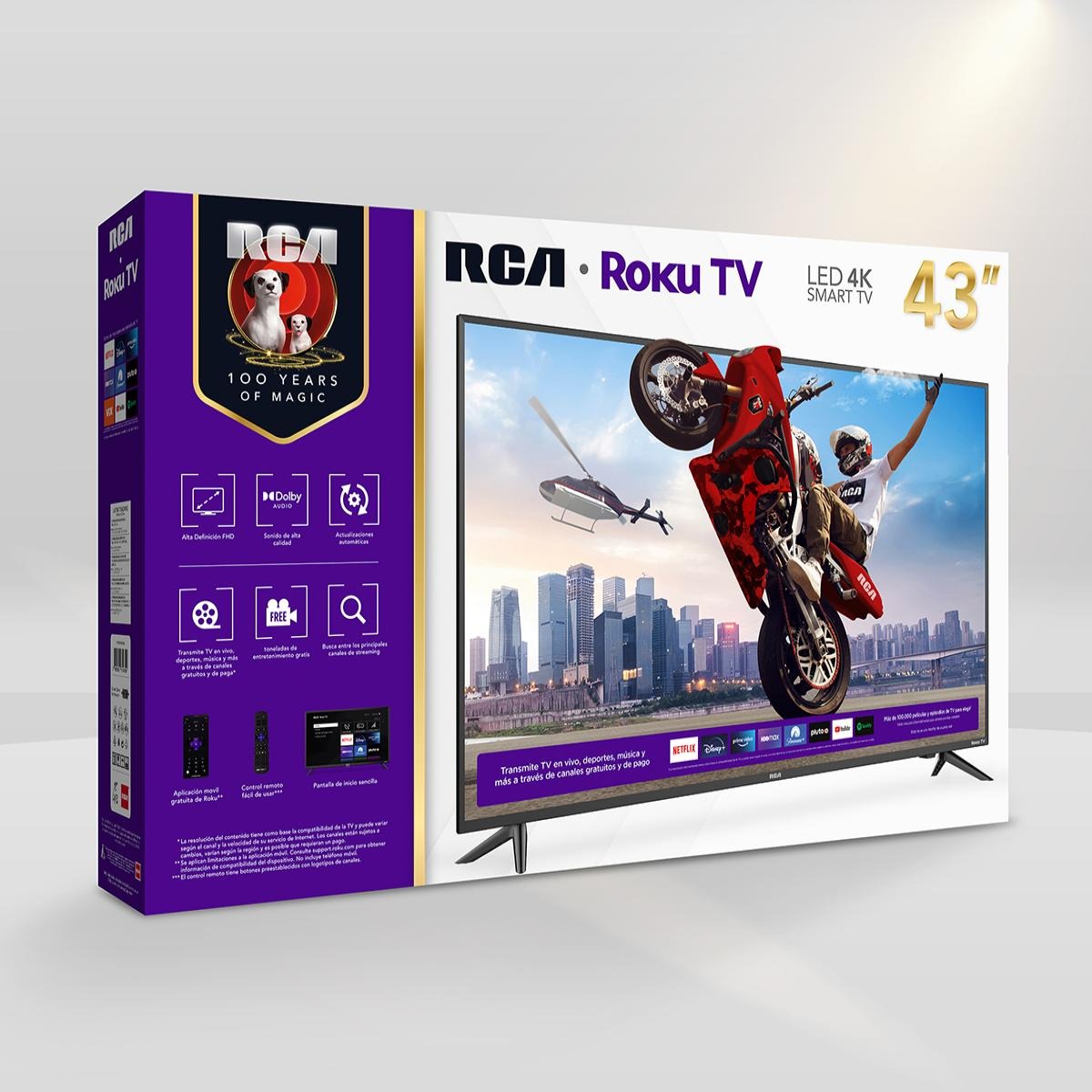RCA 43V型 4K UHD テレビ RCA-43TUH1 RCA 43